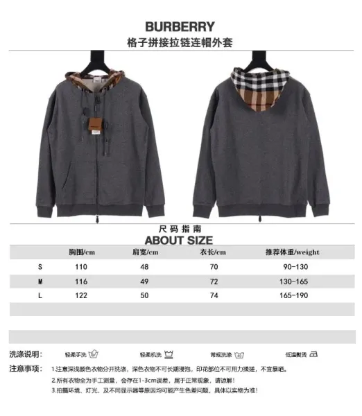 Burberry Logo-Embroidered Beige Zip-Up Hoodie - 10