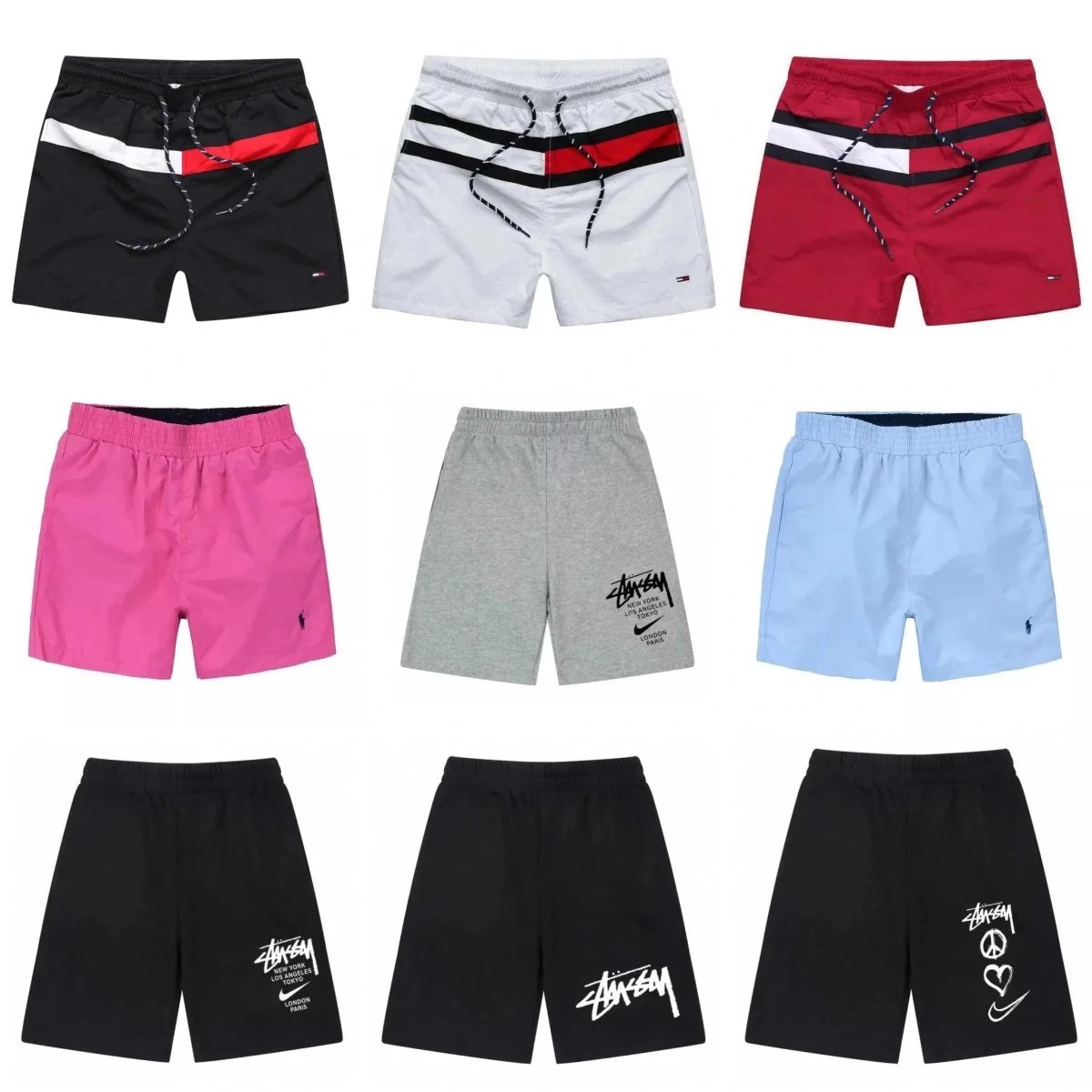 Polo Ralph Lauren Tommy Hilfiger & Ralph Lauren & Stussy Swim Trunks/Board Shorts