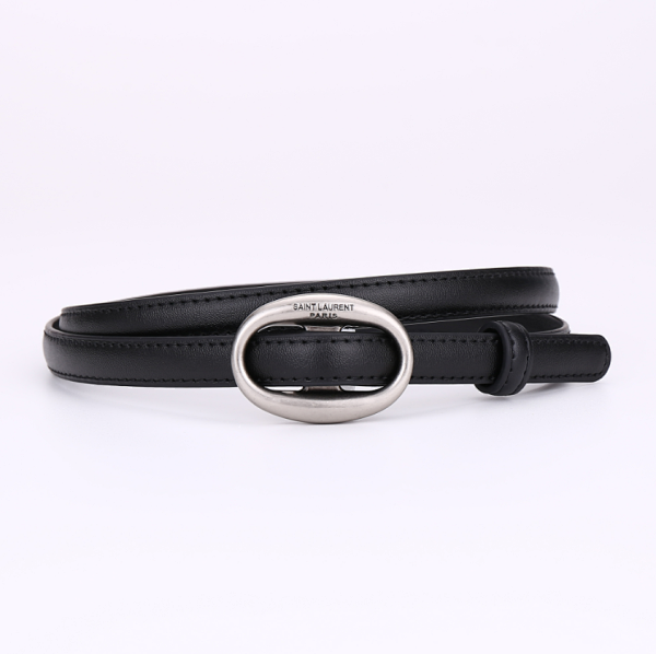 Saint Laurent O-Ring Leather Belt Black product listing in Litbuy spreadsheet finds