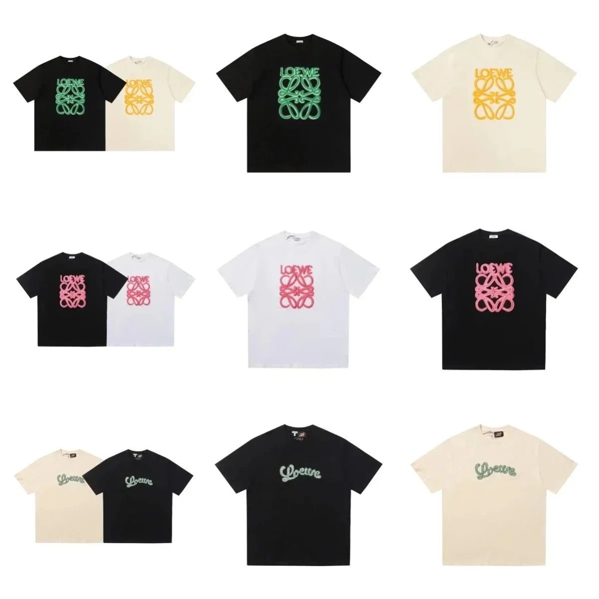 Loewe Anagram T-Shirt - 002095