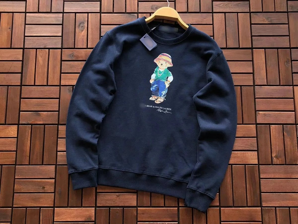 Polo Ralph Lauren Polo Bear Graphic Crewneck Sweatshirt White Hoodie product detail 7 in Litbuy spreadsheet finds