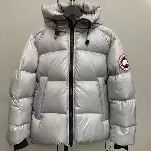 Polo Ralph Lauren Down Jackets PH03 Hooded Puffer Jacket — CG02 Silver White