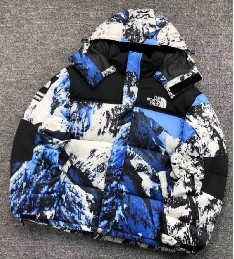 snow mountain blue