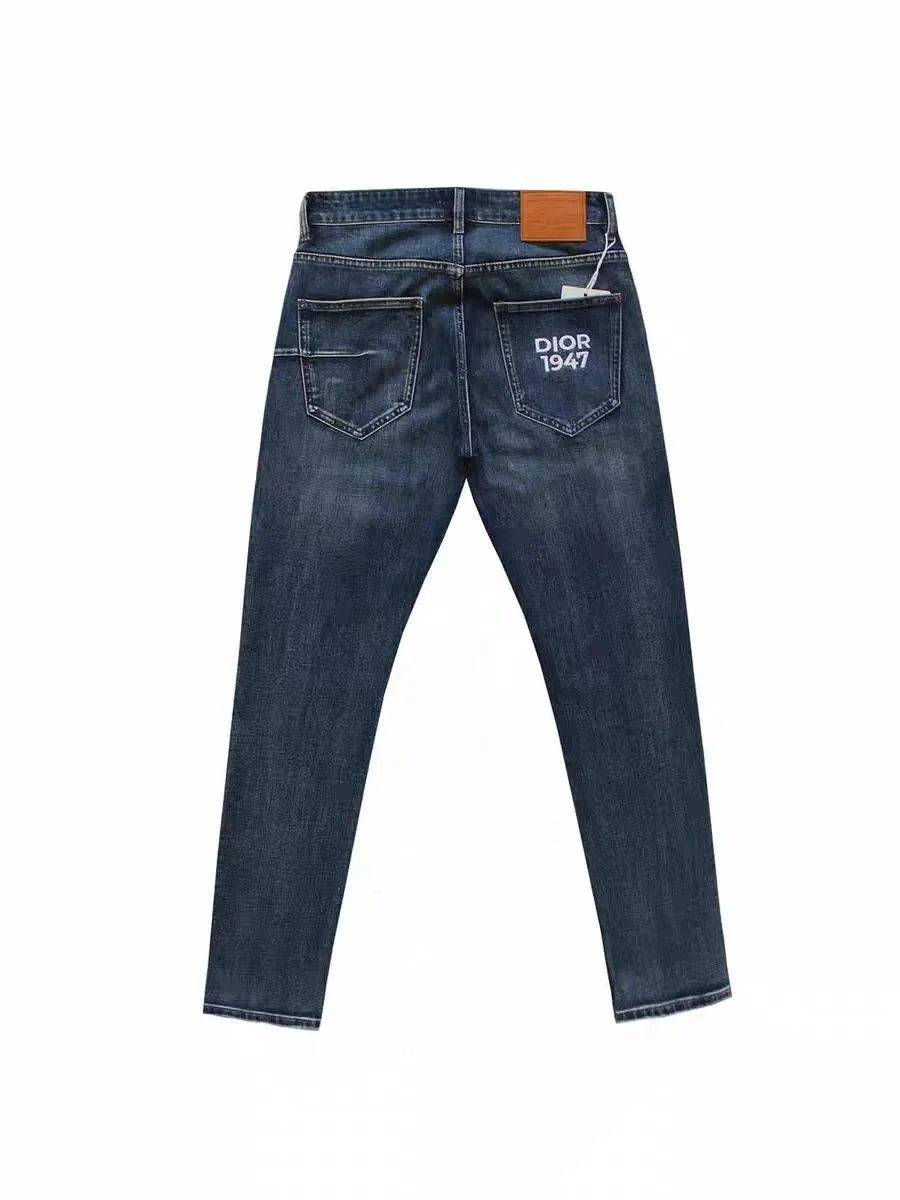 Dior 1947 Slim Fit Dark Wash Denim Jeans