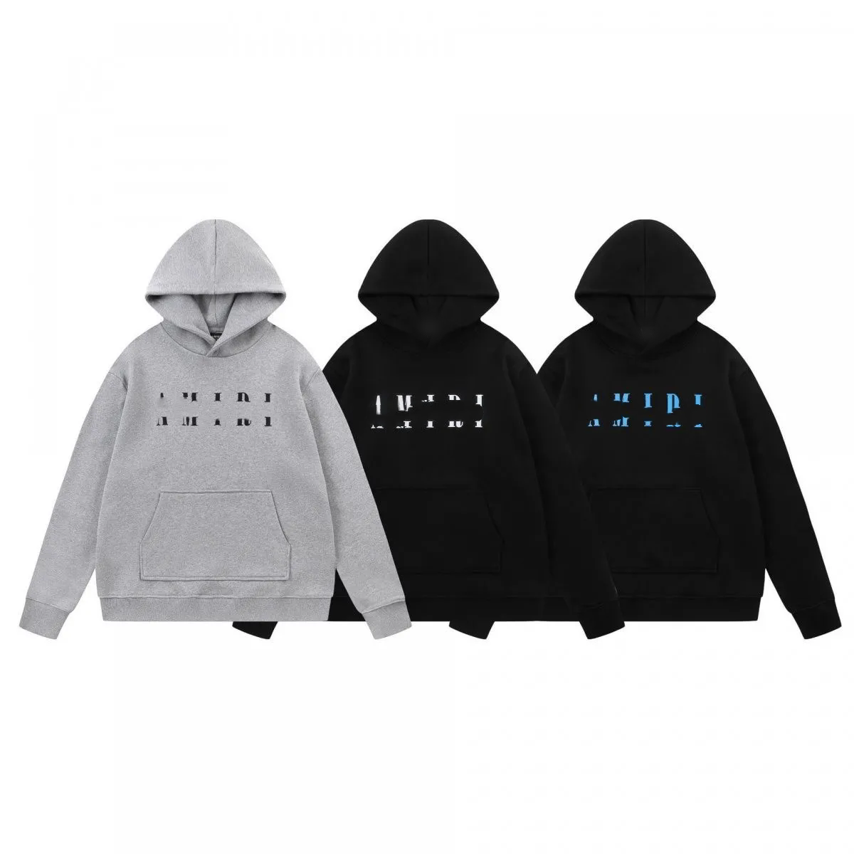 Graphic Print Hoodie Black White Floral Splatter Streetwear