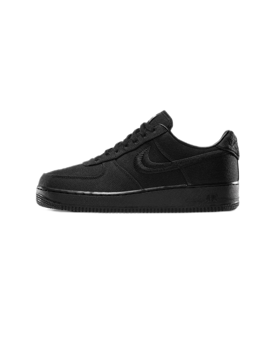 Nike Air Force 1 Low 'Triple Black' Sneakers - 1
