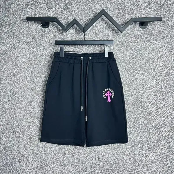OK Embroidered Drawstring Shorts Gray - 4