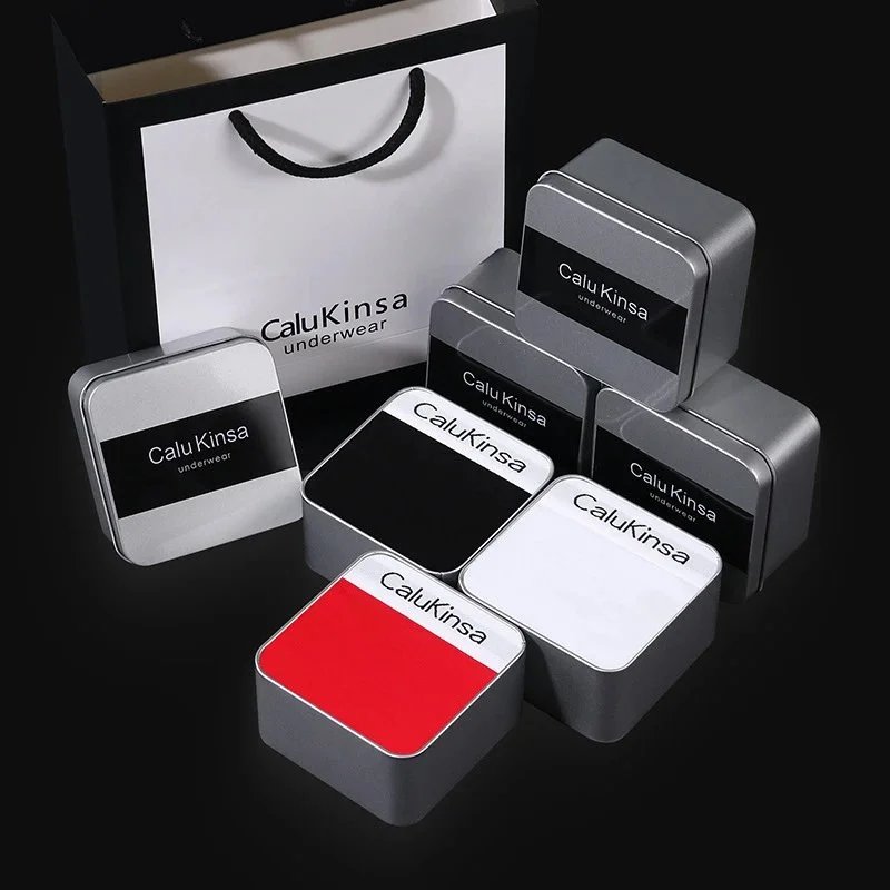 CaluKinsa CaluKinsa Underwear Set - Black, White & Red Black