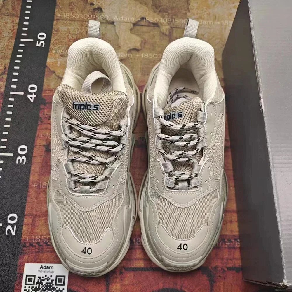 Balenciaga Triple S Beige Chunky Sneakers product detail 2 in Litbuy spreadsheet finds