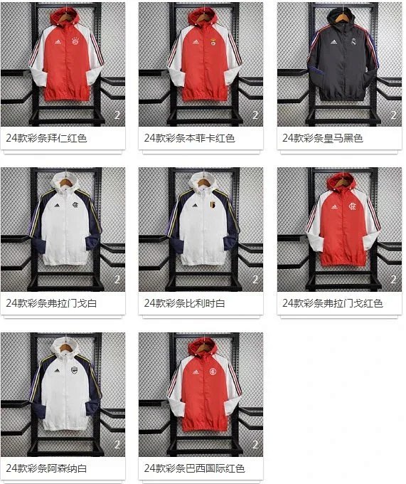 Adidas Manchester United Windbreaker Black White product detail 5 in Litbuy spreadsheet finds