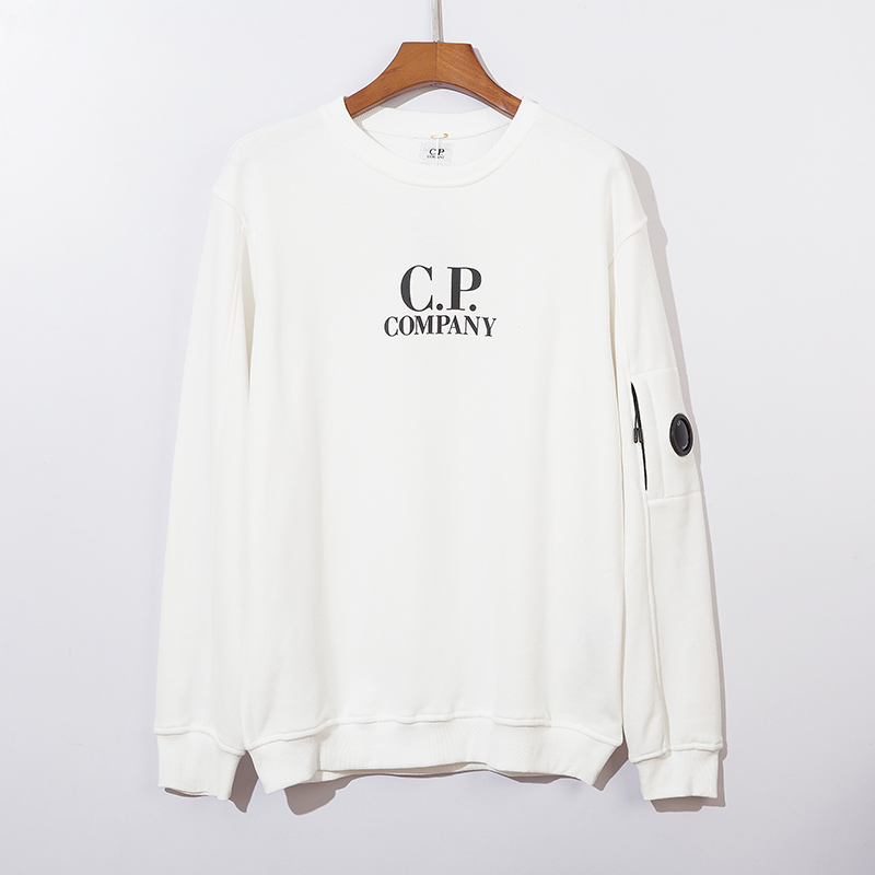 C.P. Company Navy Hoodie with Lens Patch - 4