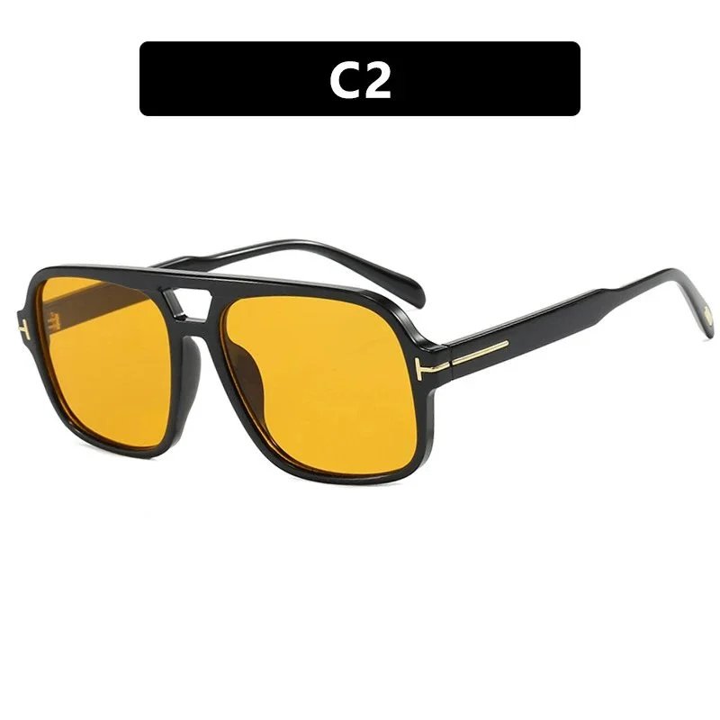 Shiny Black Orange Lens