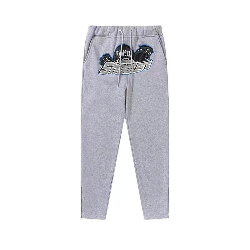 Black Graphic Print Tiger Basketball Sweatpants