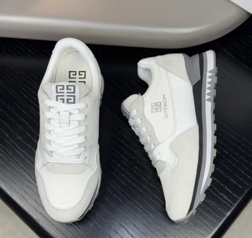 Givenchy Urban Runner Gray Suede Sneakers - 10