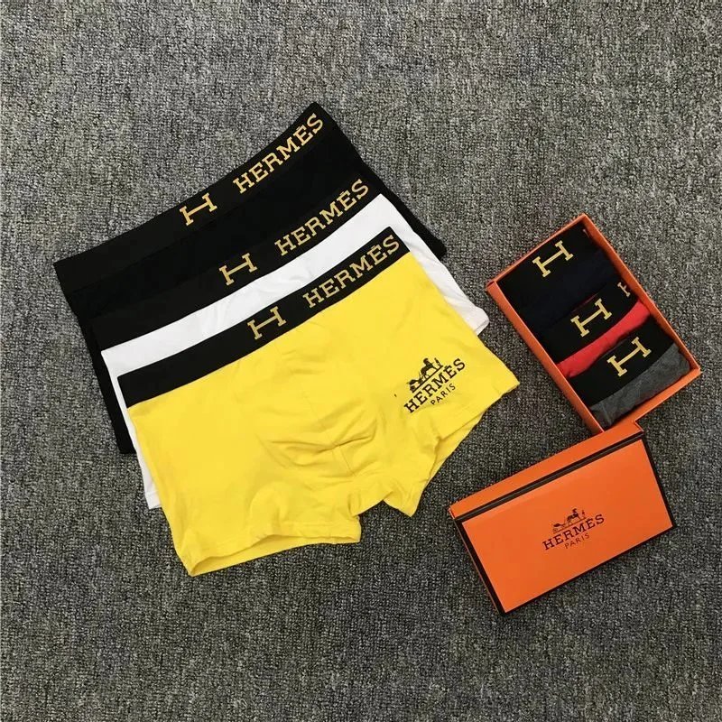 Hermes Hermès Logo Waistband Boxer Briefs Shorts