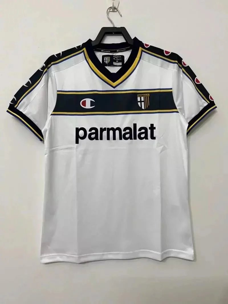 Champion Champion x Parma A.C. White & Navy V-Neck Jersey White