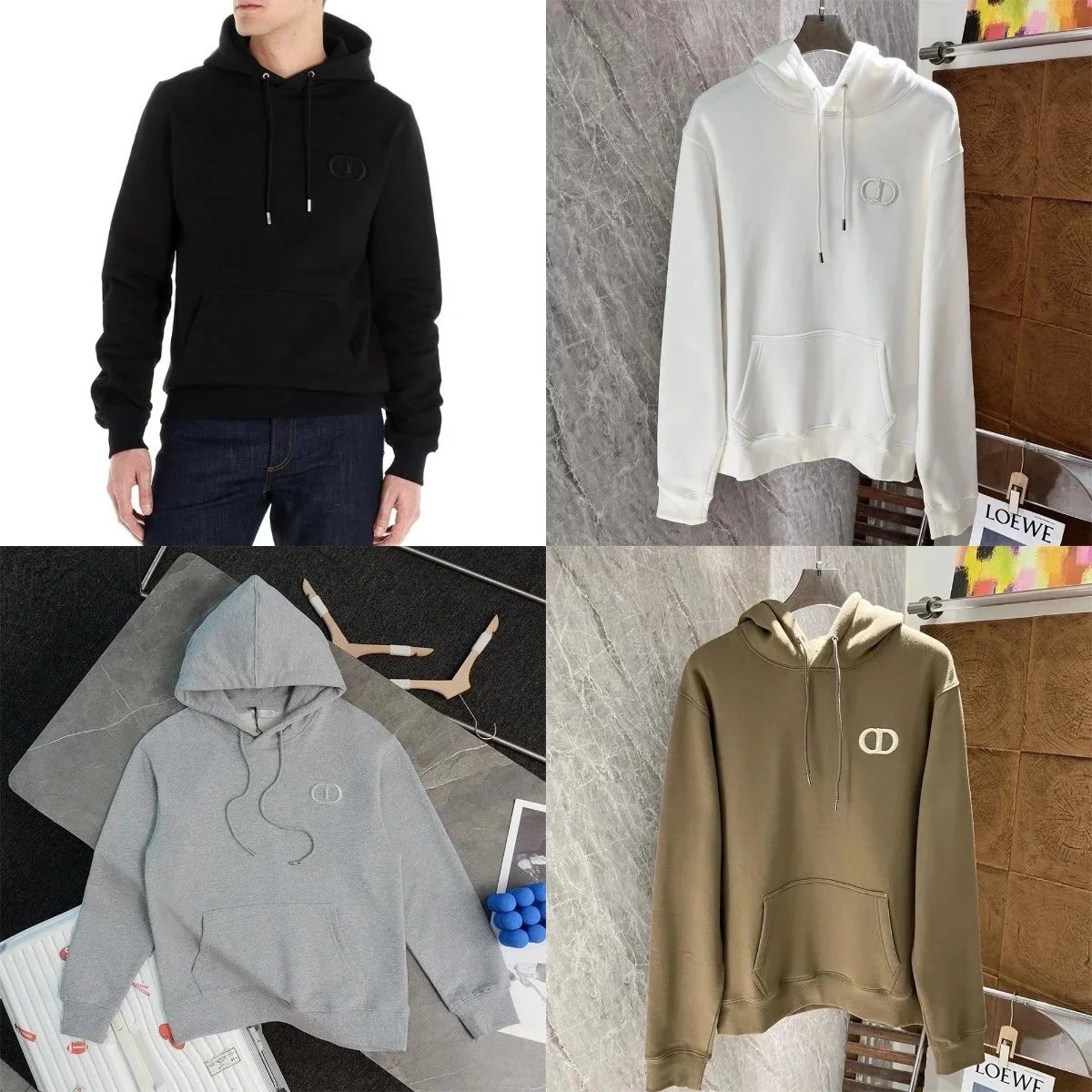 dior hoodie (10 styles)