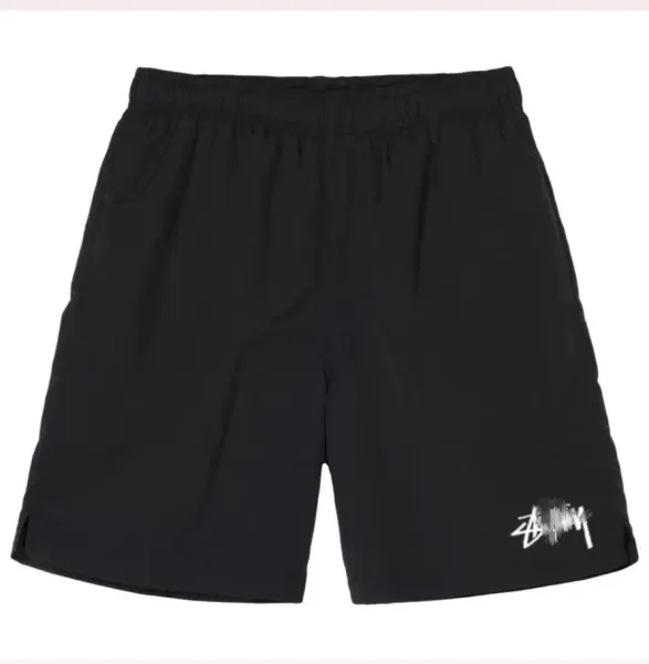 Stüssy Graffiti Logo Mesh Shorts Black - 7