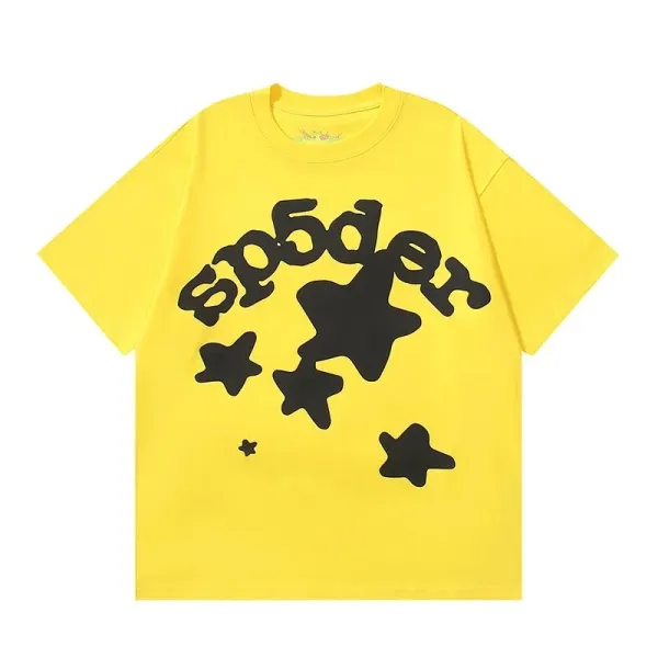 Spider 555 Spiderweb Graphic Red T-Shirt - 11