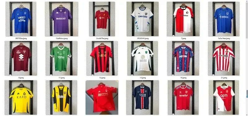 Design Football Jersey Collection Multicolor Jerseys Jersey product detail 2 in Litbuy spreadsheet finds