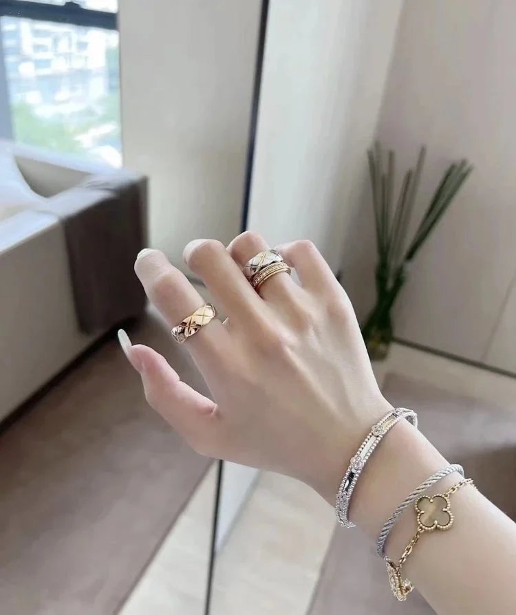 CARTIER Bracelet Ring Set