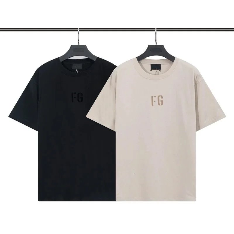 Essentials FG 1977 Black Beige Gray Olive Yellow Coral Casual T-Shirt