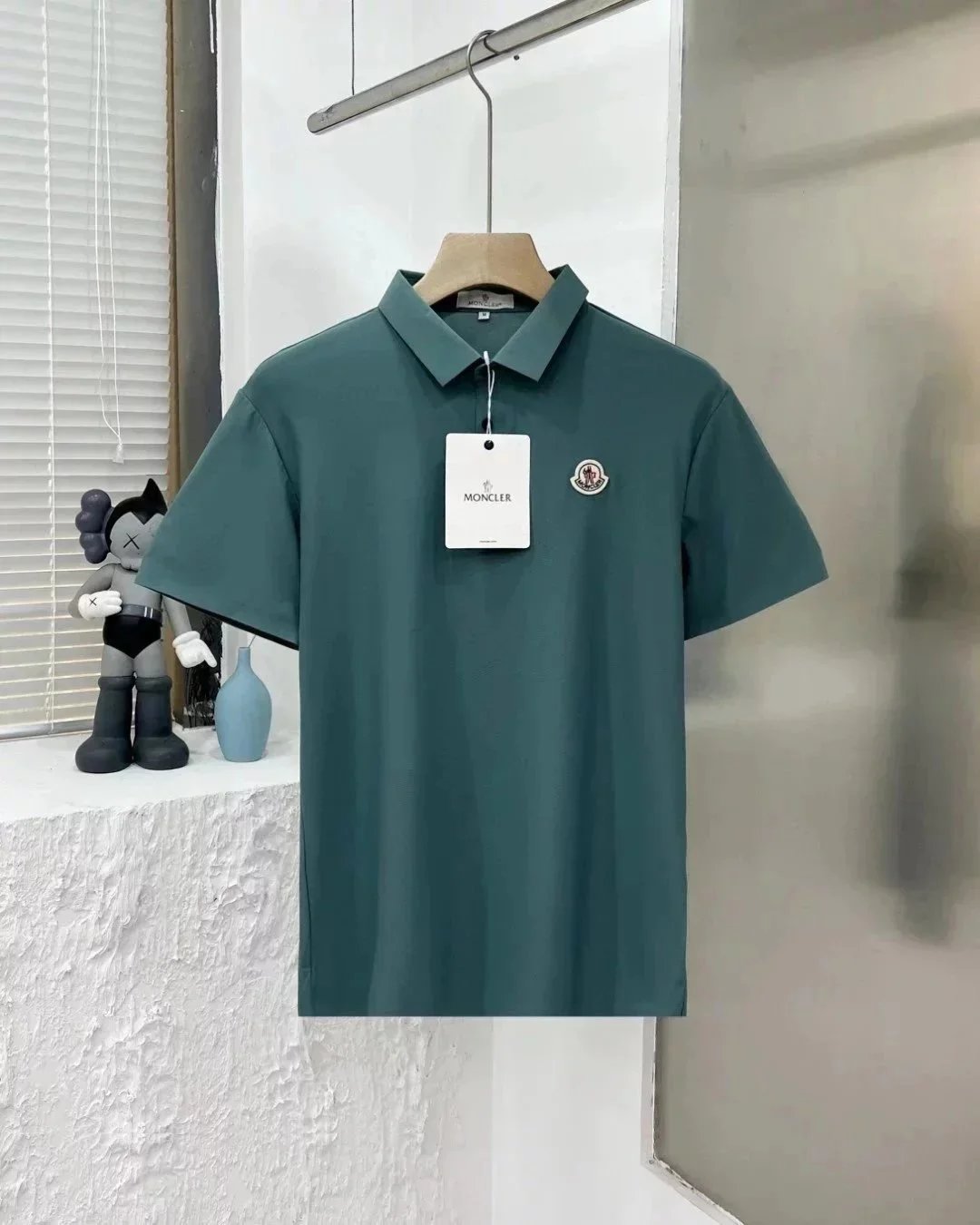 Moncler Shirts Short-Sleeve Polo Shirt — 24