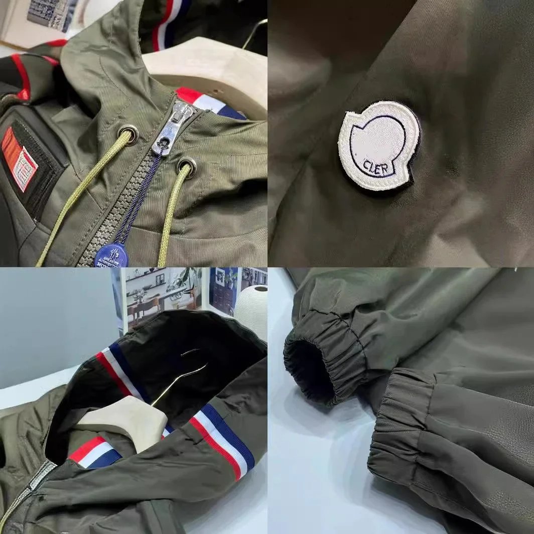 Moncler Genius Green Hooded Windbreaker Jacket