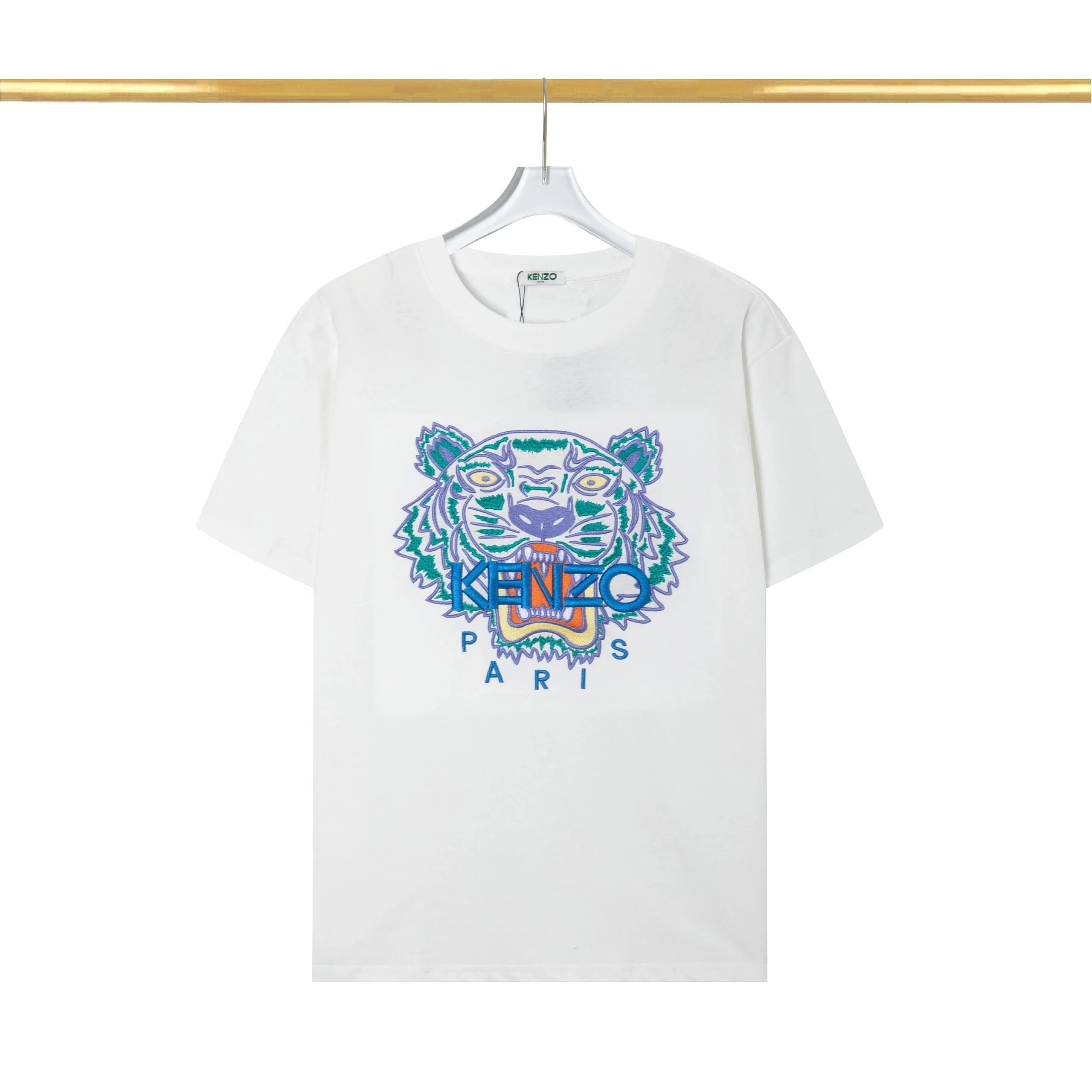 Kenzo Kenzo Paris Tiger Graphic T-Shirt White