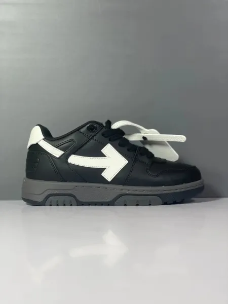 Off-White Arrow Low Black/White Sneakers - 1