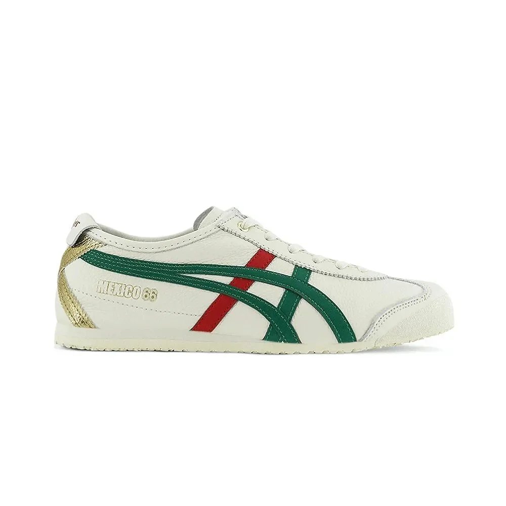 Onitsuka Tiger Onitsuka Tiger Mexico 66 Sneakers in White/Green/Red White