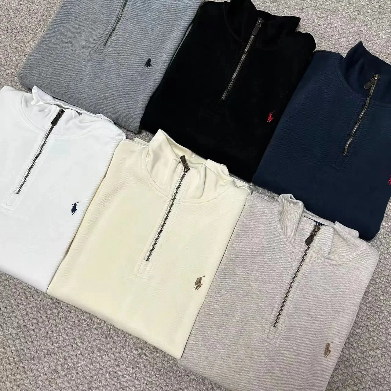 Embroidered Half Zip Hoodie photo 8