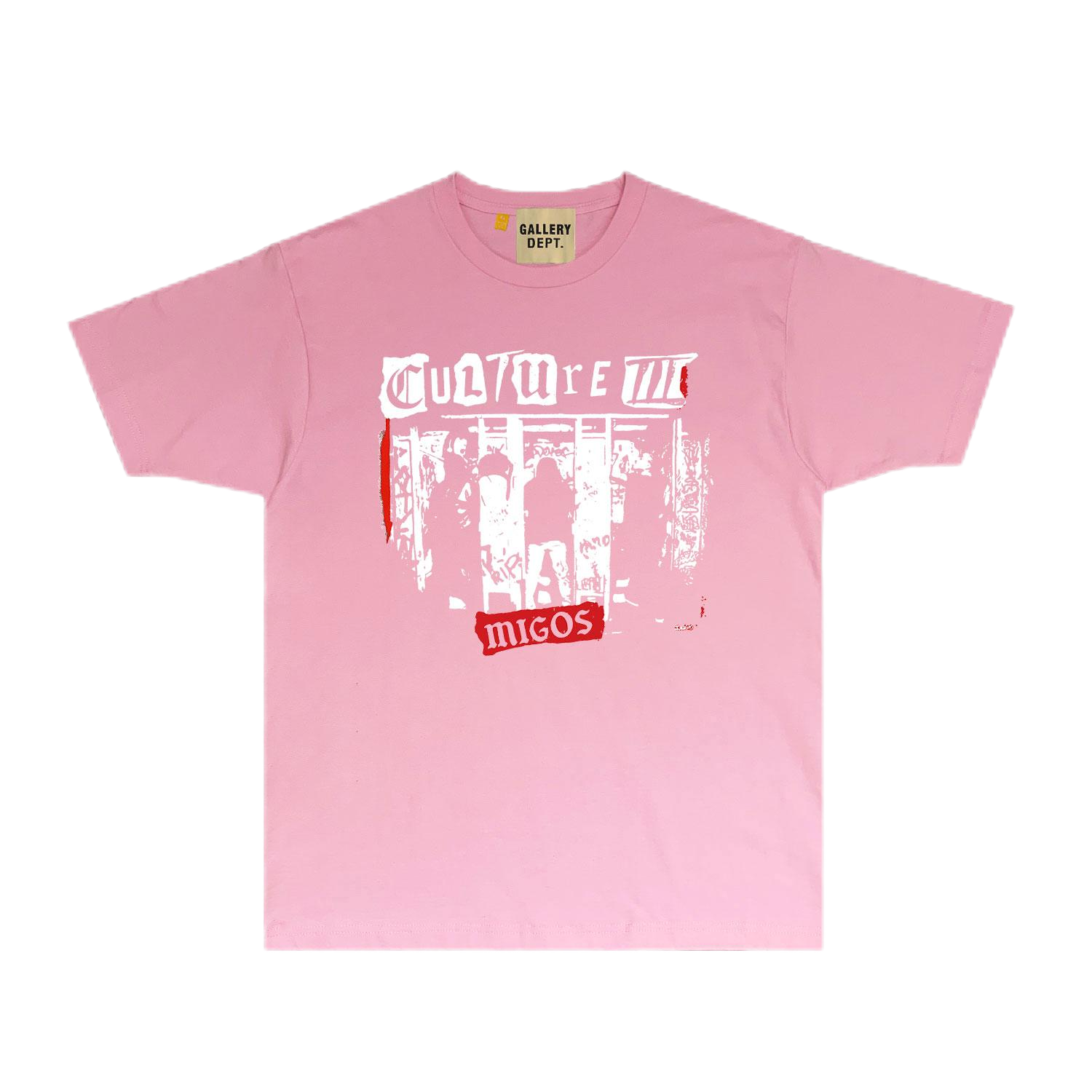 Gallery Dept. Gallery Dept. Culture III Migos Pink T-Shirt Pink