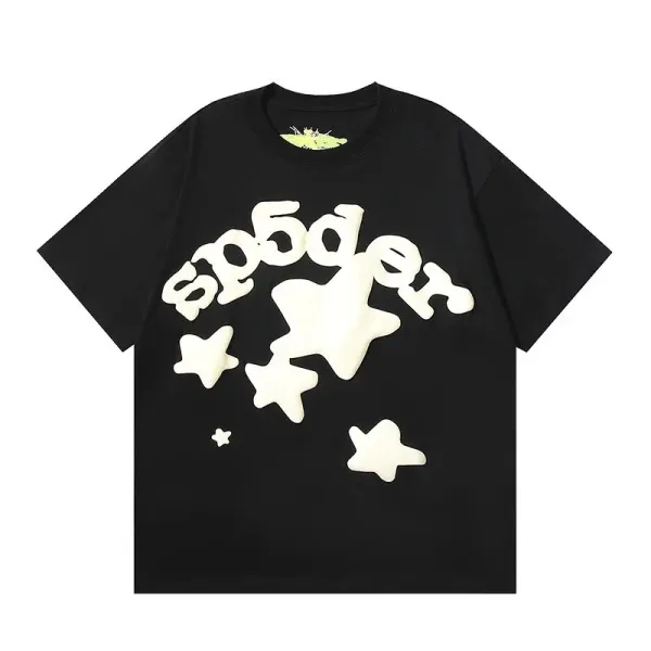 Spider 555 Spiderweb Graphic Red T-Shirt - 10