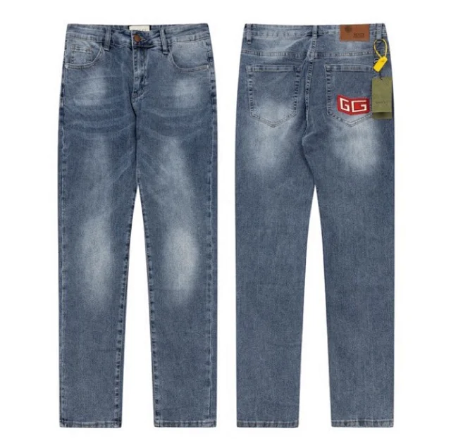 Louis Vuitton Jeans Assorted logo-print and washed designs product detail image 3
