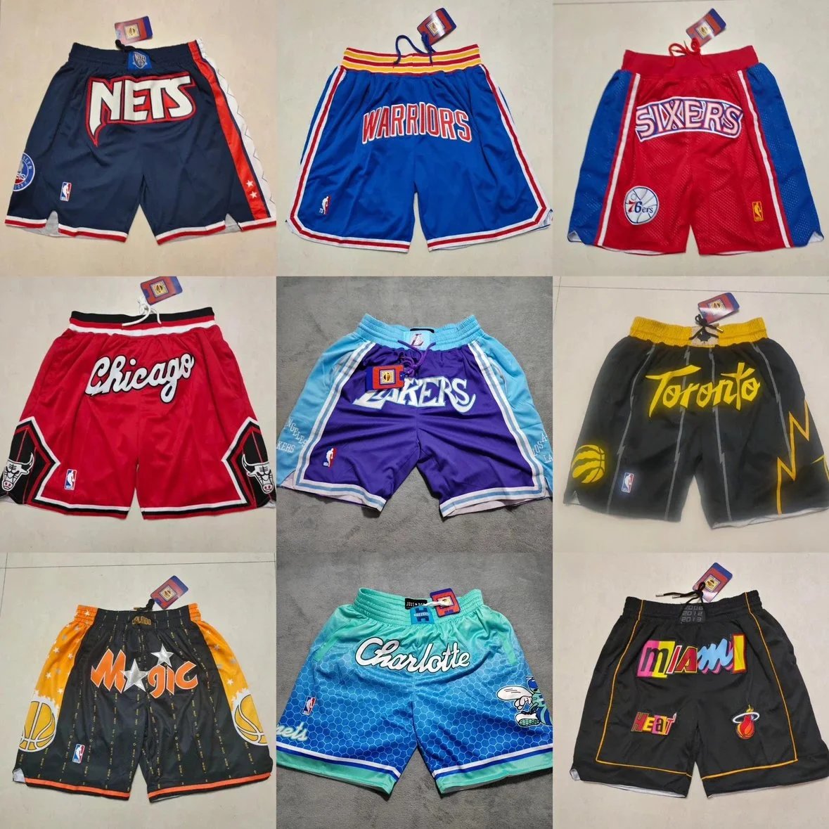 NBA Team Basketball Shorts [16 styles]
