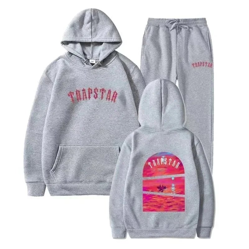 Trapstar Jackets Zip-Up Windbreaker with Red Appliqué Details — 28
