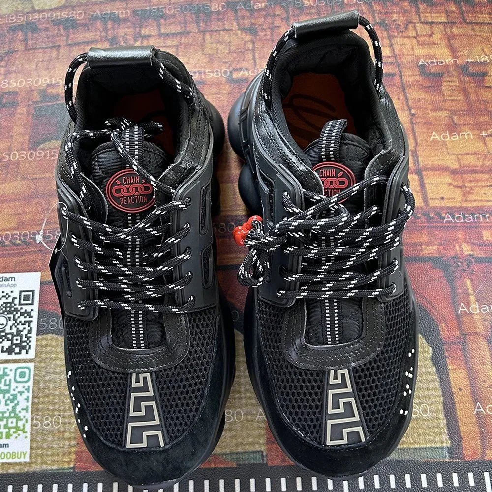 Versace Chain Reaction Sneakers [2 styles]