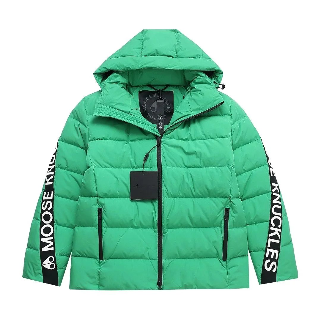 Moose Knuckles Moose Knuckles Green Down Jacket Green