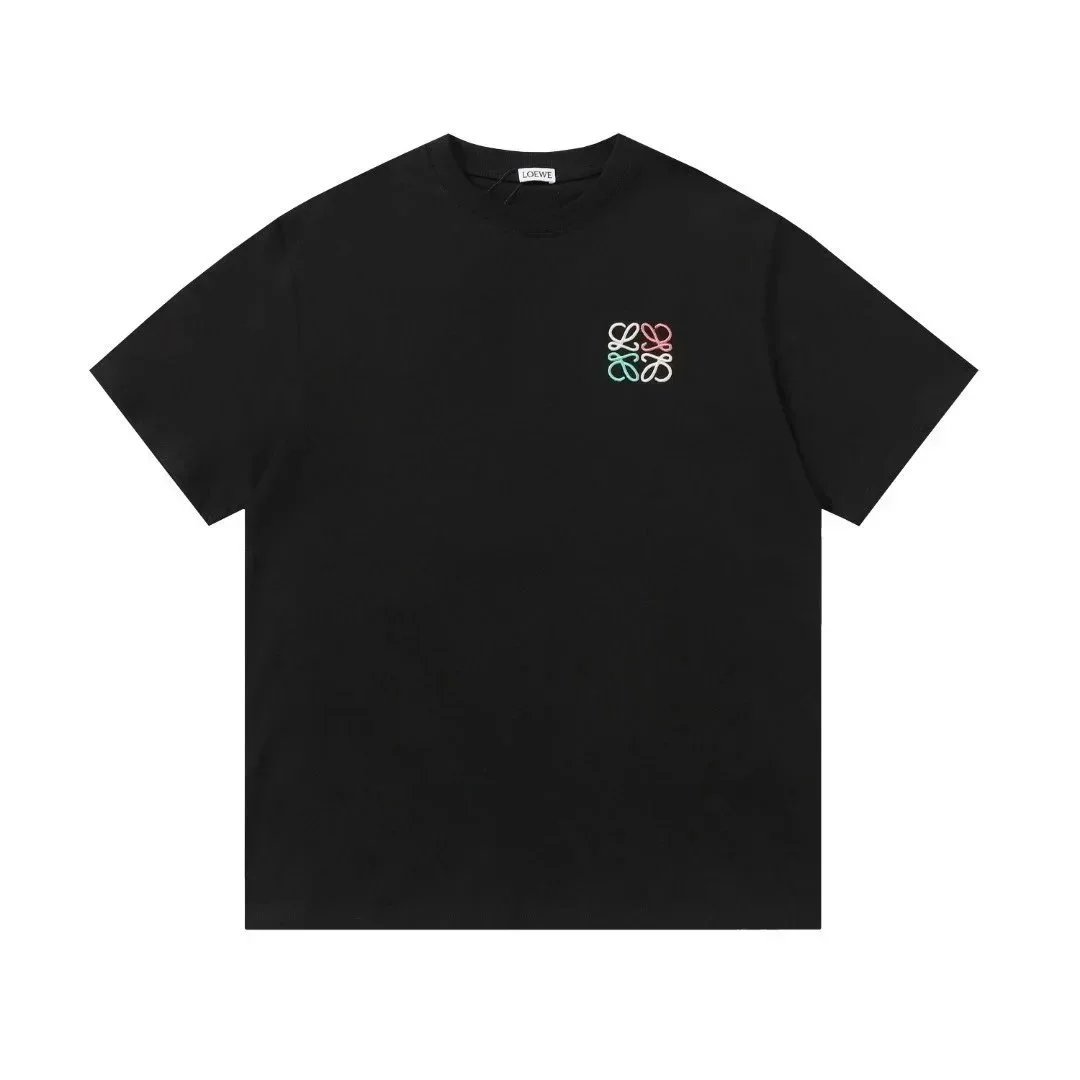 Loewe Loewe Anagram Logo Black T-Shirt Black