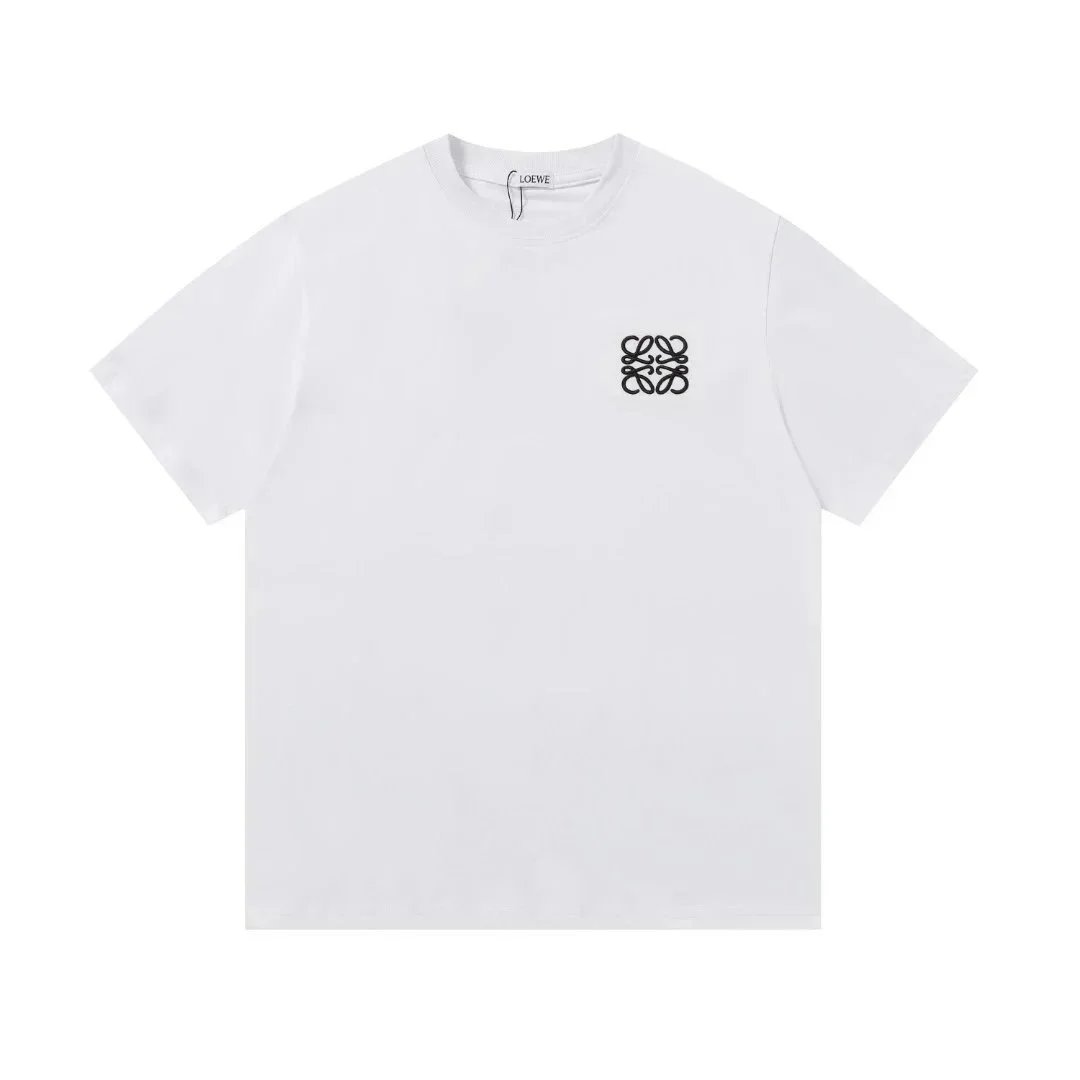 Loewe Loewe Anagram Logo White T-Shirt White