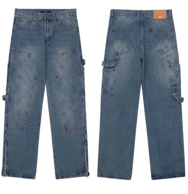 Louis Vuitton Jeans Assorted logo-print and washed designs product detail image 10