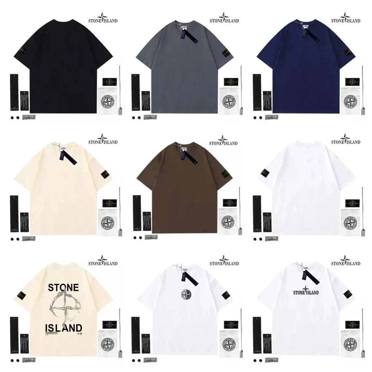 Stone Island Short-Sleeve T-Shirt - 001198