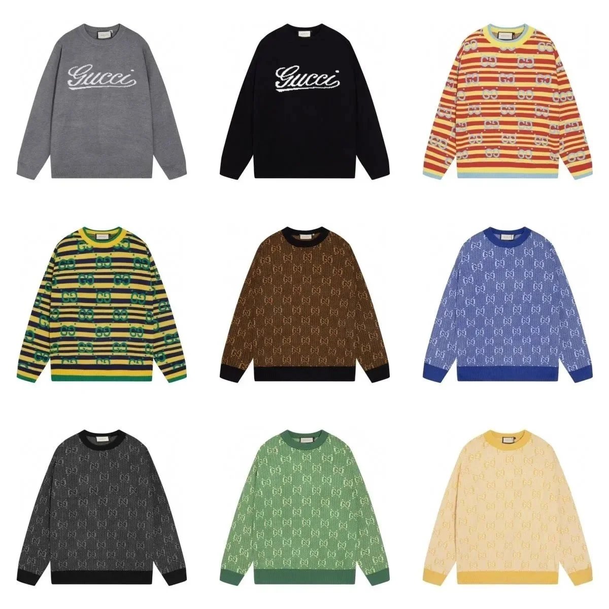 Gucci GG Supreme Sweaters [33 styles]