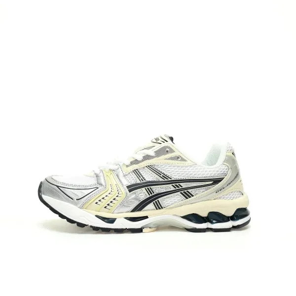 Asics Gel-Kayano 14 Silver Beige Running Shoes - 1