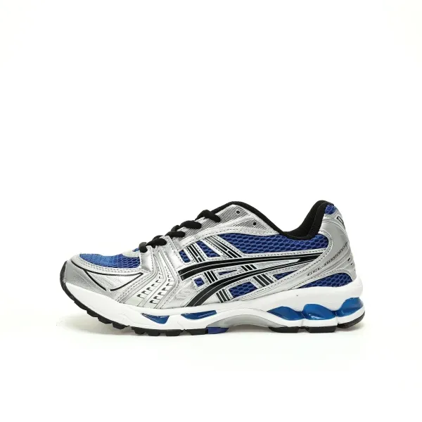 Asics Gel-Kayano 14 Silver Blue Running Shoes - 1