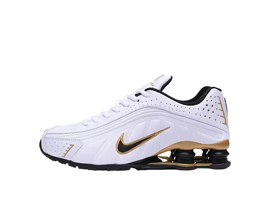 Nike Shox R4 White / Red Sneakers Running Shoes product detail 5 in Litbuy spreadsheet finds