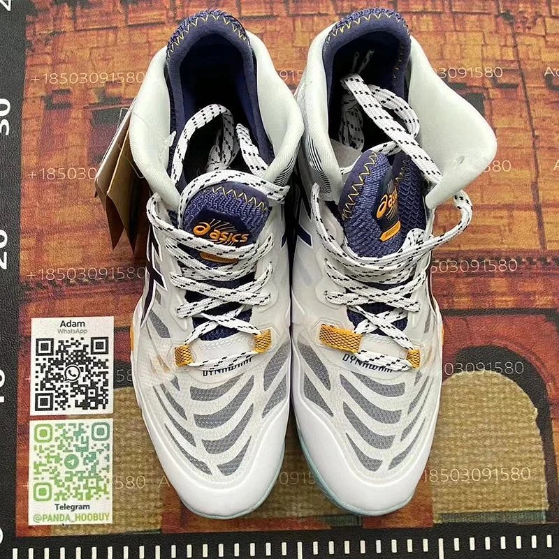 ASICS Gel-Quantum 360 White Blue Orange Sneakers Running Shoes product detail 2 in Litbuy spreadsheet finds