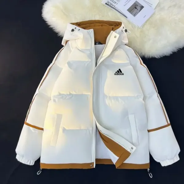 Gucci GG Monogram Hooded Windbreaker Beige Outerwear - 7