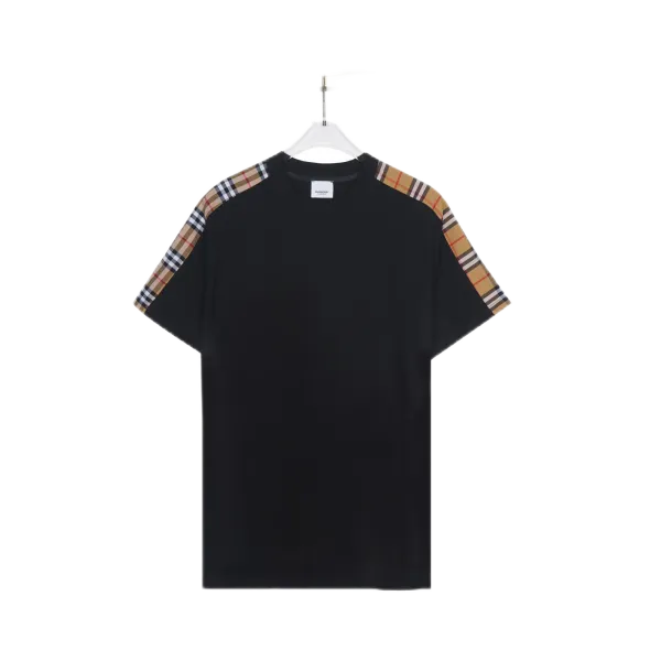 Burberry Vintage Check Tape T-Shirt Black - 1